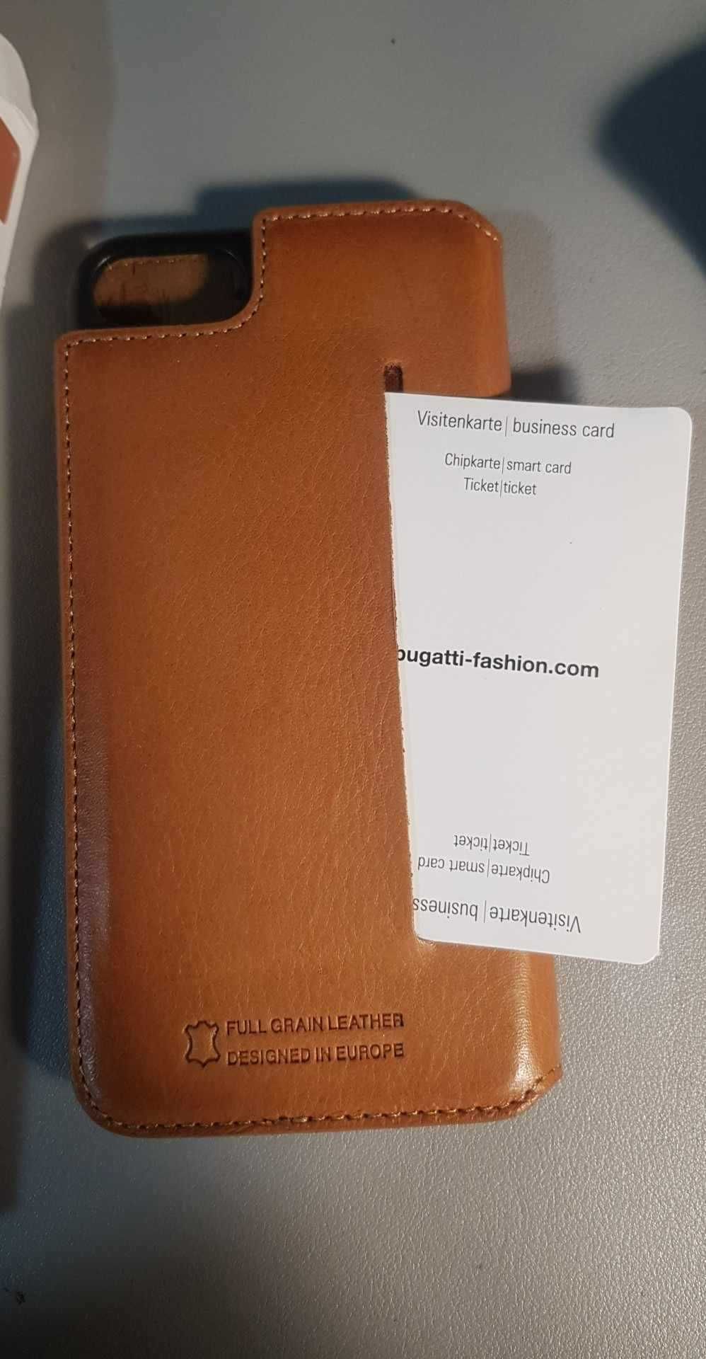 Bugatti Parigi etui z klapką i kieszonką iPhone7