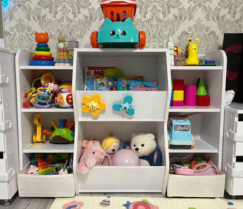 Шкаф для игрушек полка стеллаж этажерка шафа стелаж полиця етажерка