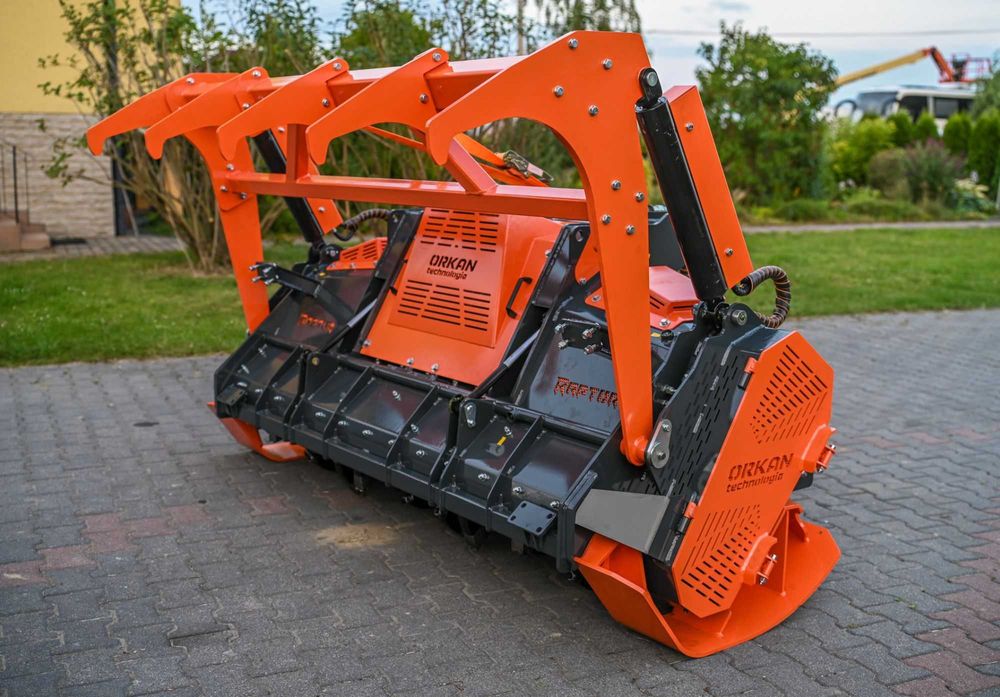 Mulczer leśny ORKAN R4 RAPTOR wgłębny, frez stały ząb ML 200