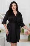 Шовковий халат великих розмірів 5XL 4XL 3XL 2XL XXL бавовна хлопок топ