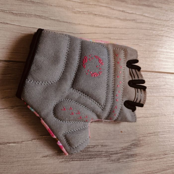 Rękawiczki na rower dla dziewczynki