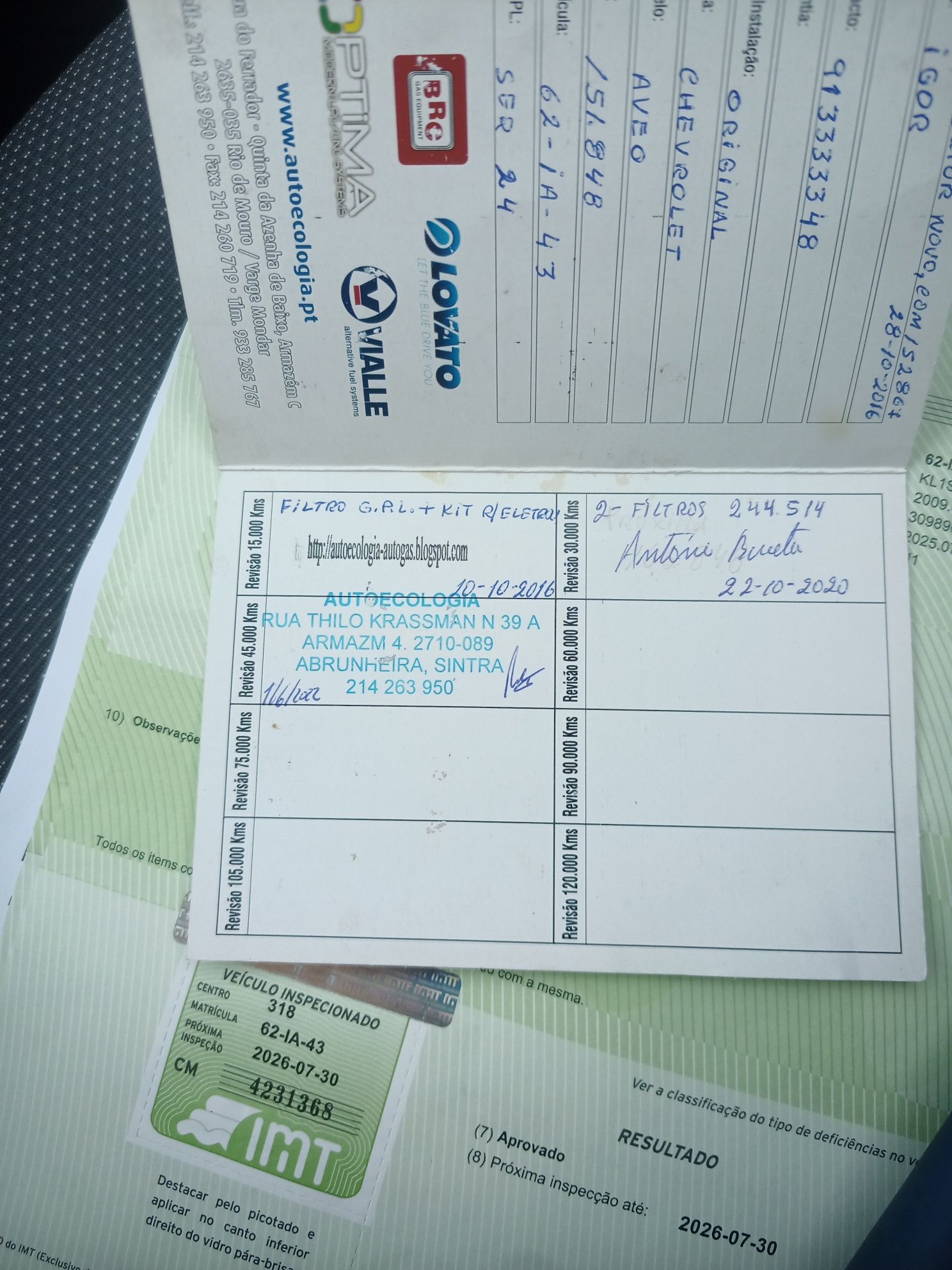 Chevrolet aveo bifuel