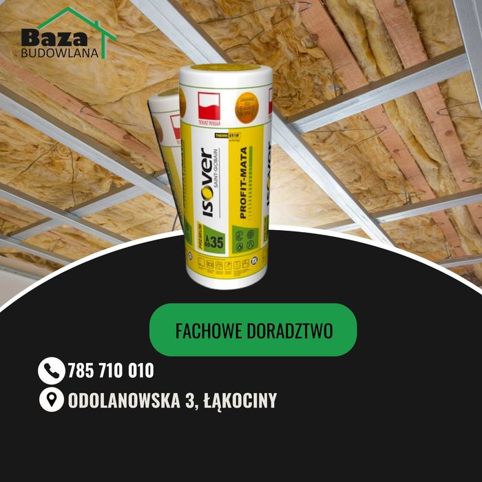 super cena Wełna ISOVER Profit Mata 035 20 cm Krotoszyn Milicz Ostrów