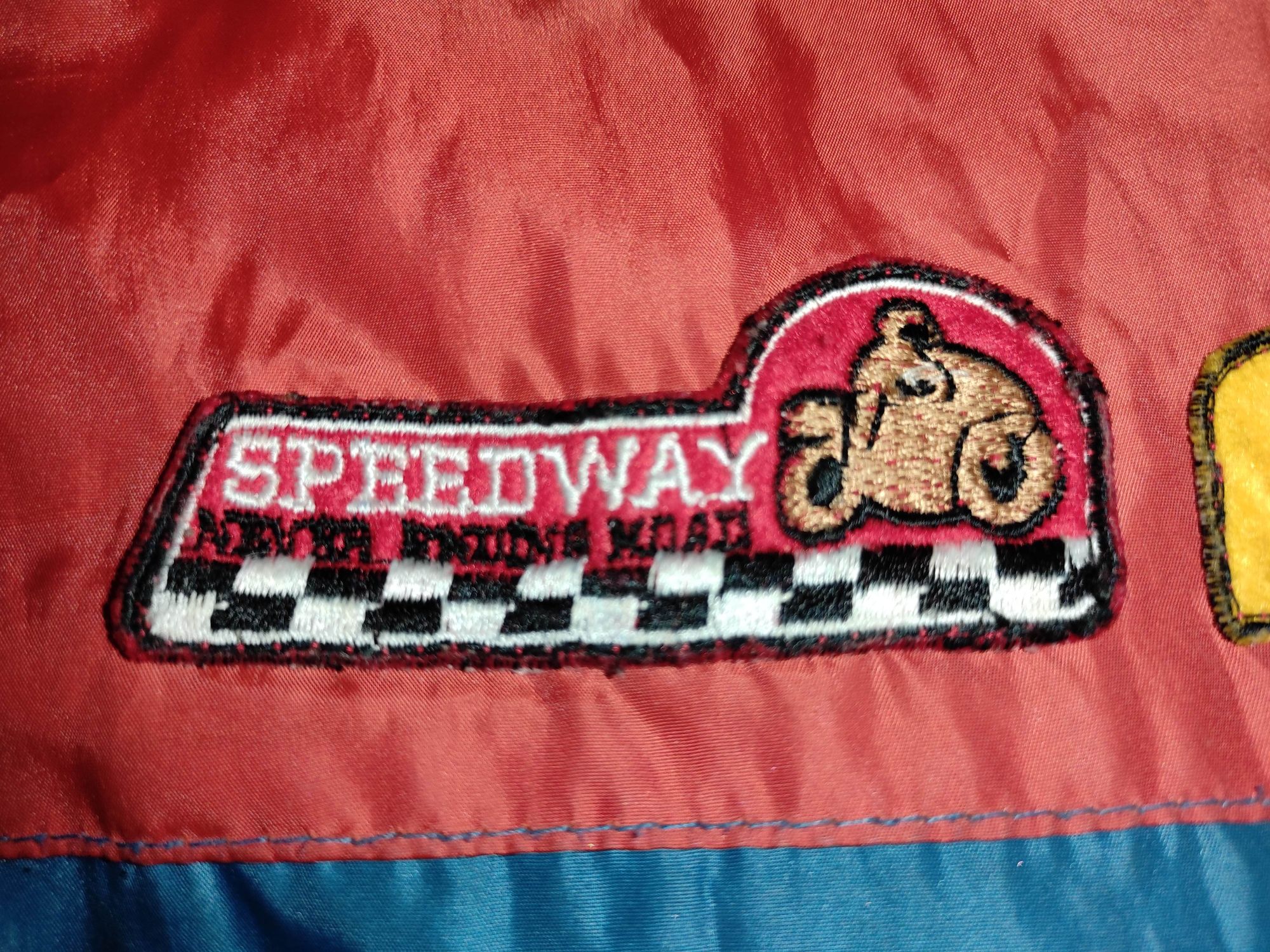 Kurtka wiatrówka lekko pikowana r.104 speedway motorbike