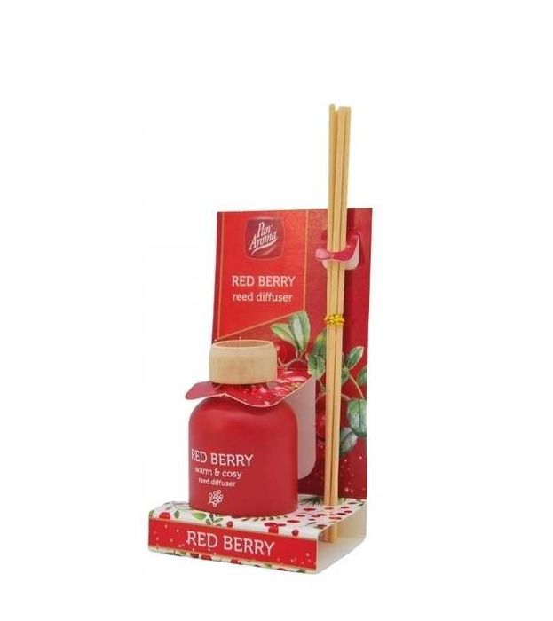 Dyfuzor zapachowy patyczki Red Berry - Czerwona Jagoda 50ml Pan Aroma