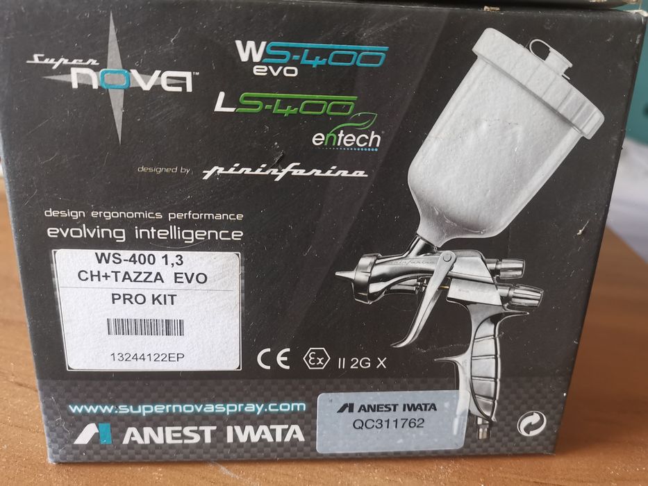 Pistolet lakierniczy Iwata WS-400 EVO