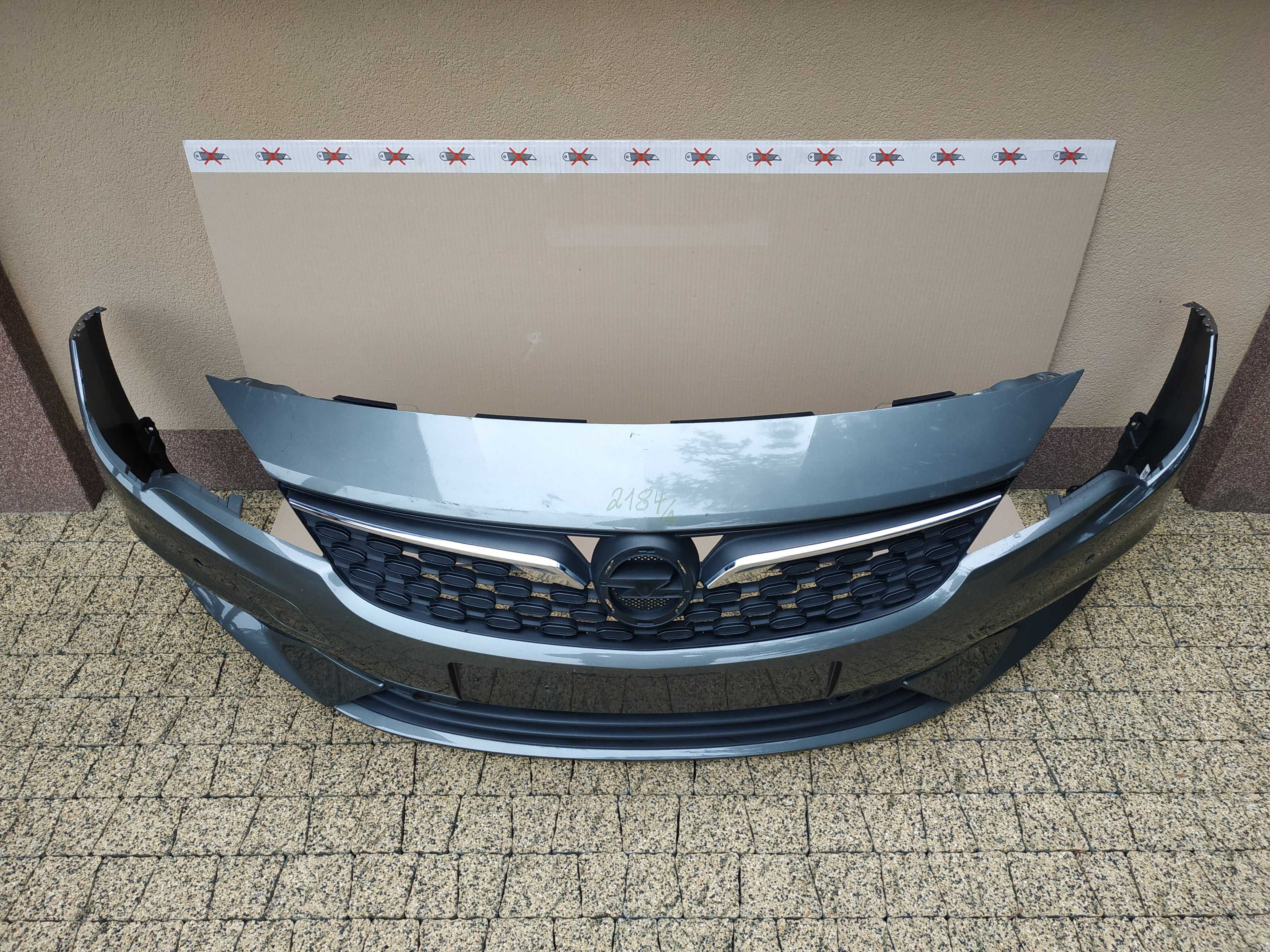 zderzak grill atrapa chrom opel astra k v lift 4 pdc