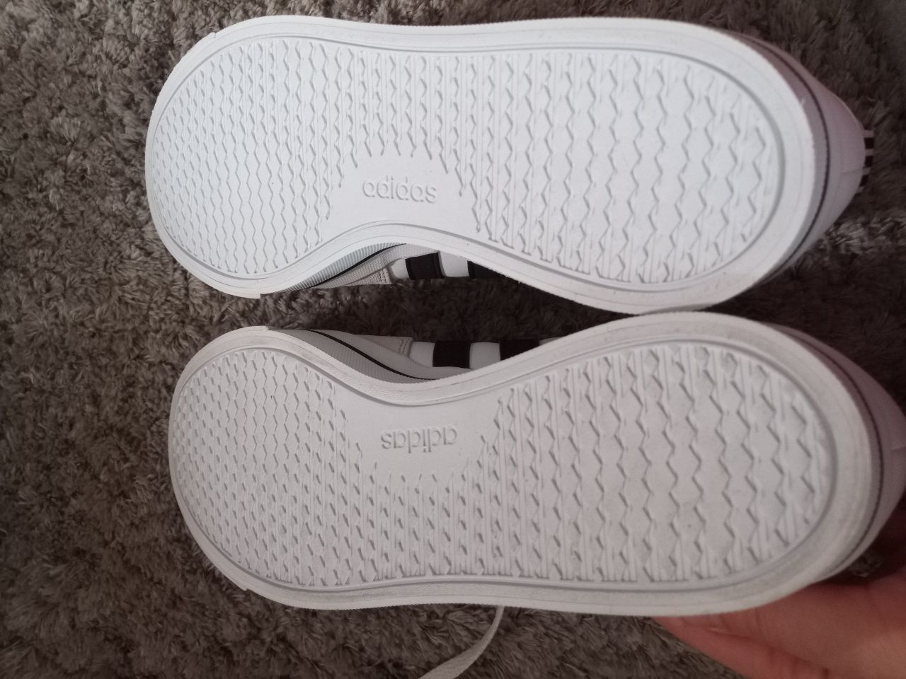 Wysokie adidas retrovulc 41 1/3 wkładka ok 27 cm białe sneakersy wysok