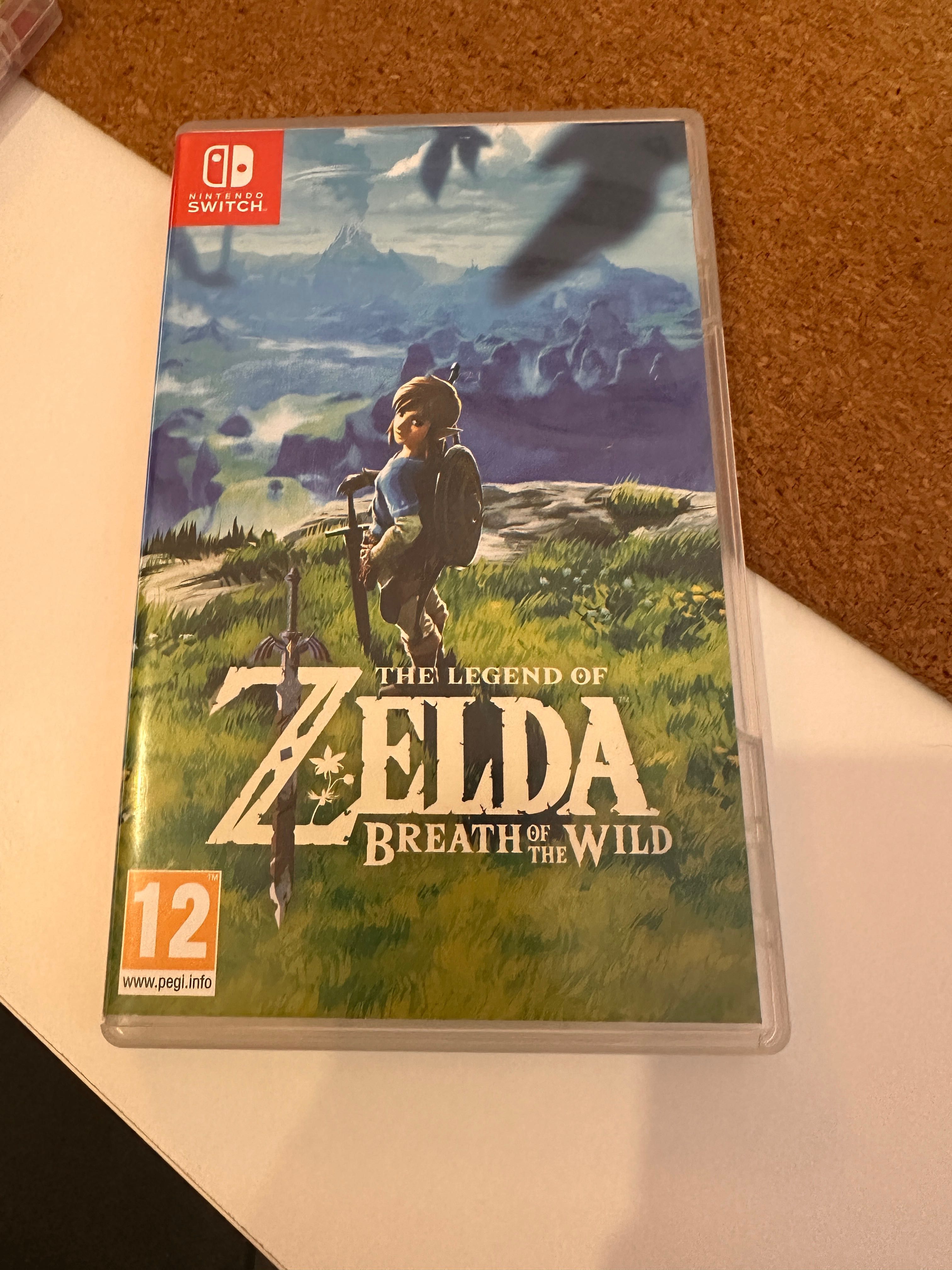 Vendo Nintendo Switch v.2 com Zelda e Mario
