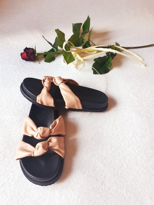 Klapki damskie z supełkami z_code_z 39