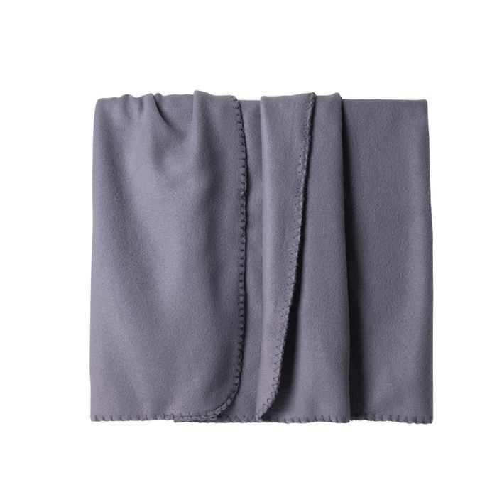 Koc Polarowy Szary Prima 120 X150 Cm