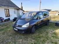 Renault Espace 2.0 Benz gaz 03 r klima hak 7 os zamiana