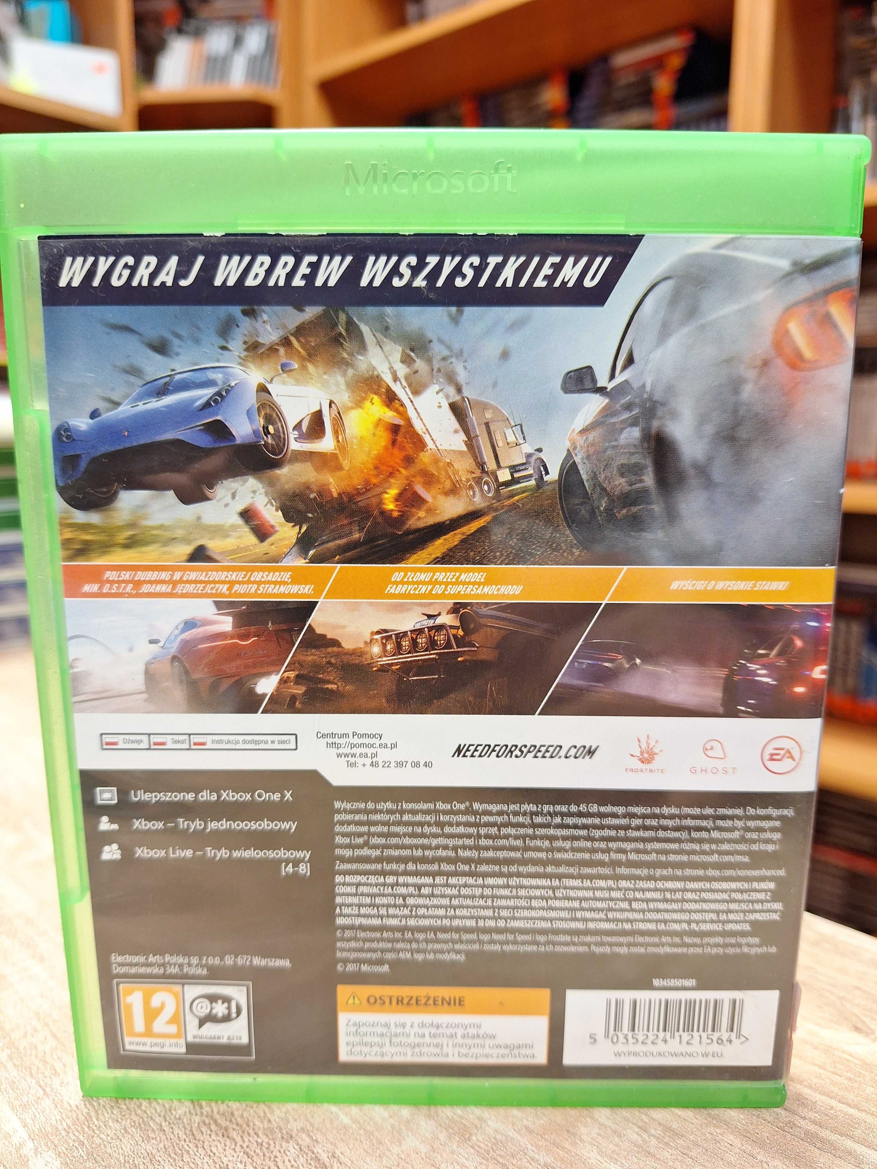 Need for Speed Payback Xbox One/Series X PL SklepRetroWWA