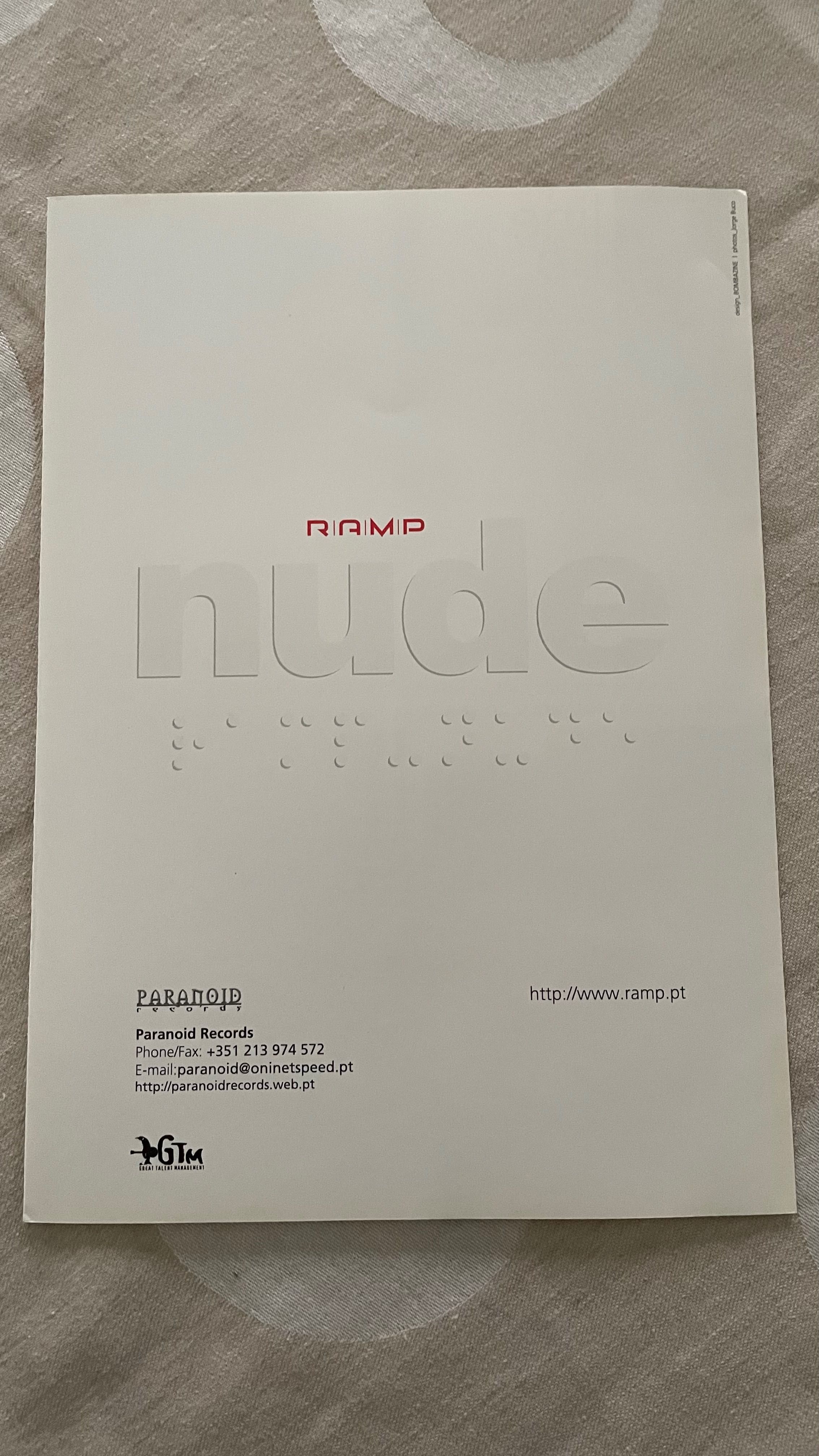 Ramp - nude - cd - pack/bundle