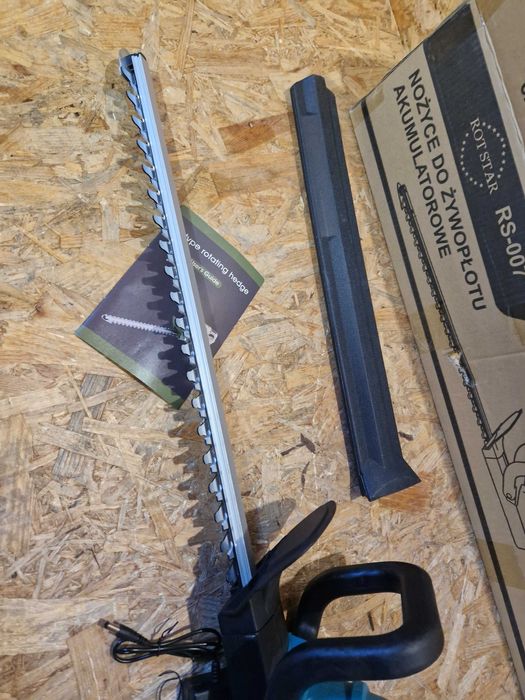 Nożyce do żywopłotu krzewów 2x aku 36v akumulatorowe 510mm