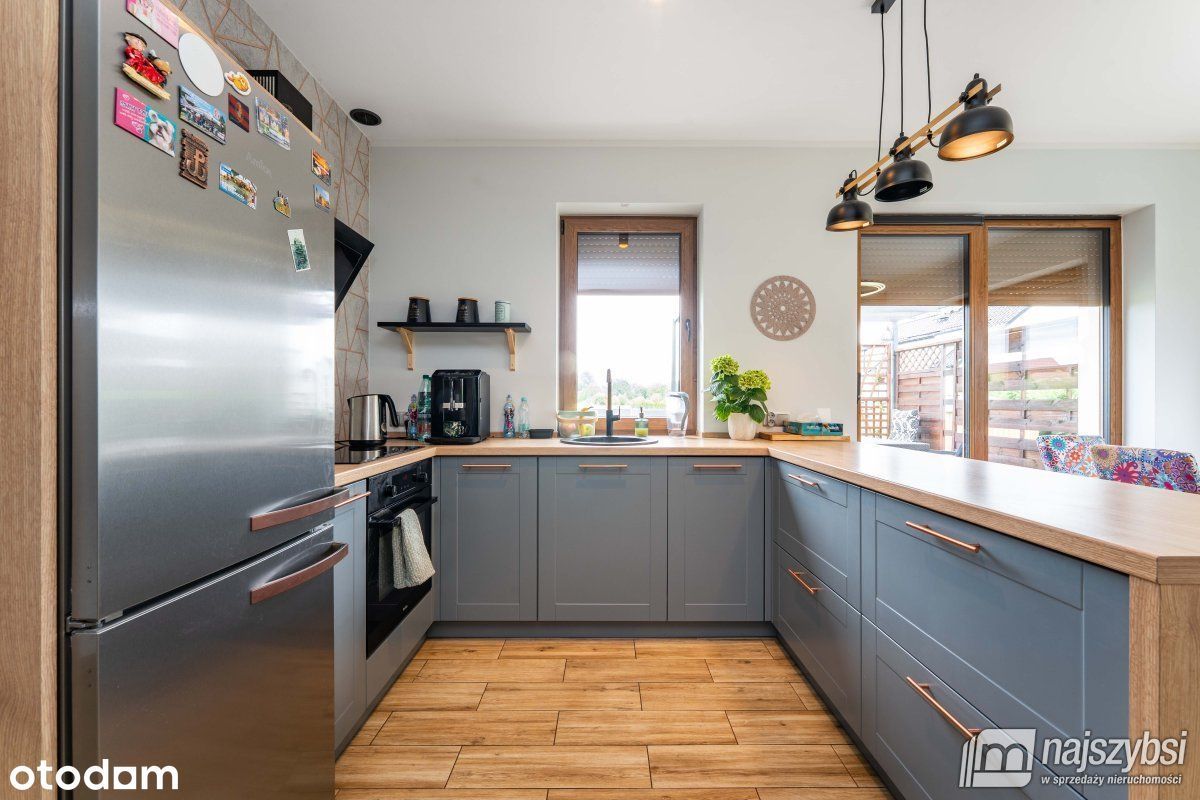 Białuń/Goleniów - bliźniak 126m2 z garażem i wiatą