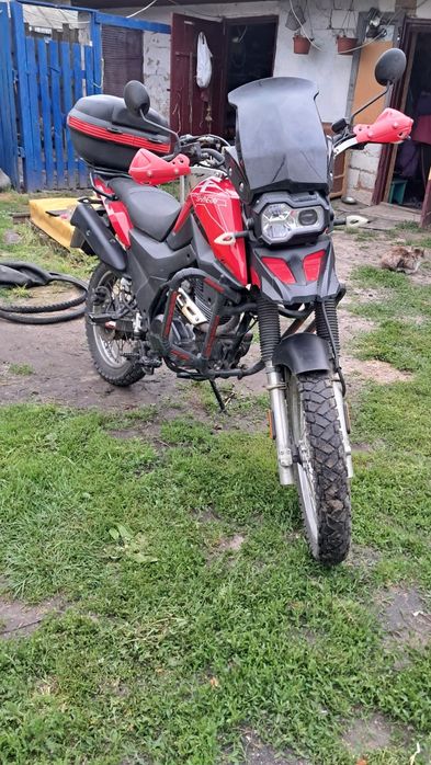 Багажник на мотоцыкл (гофра)