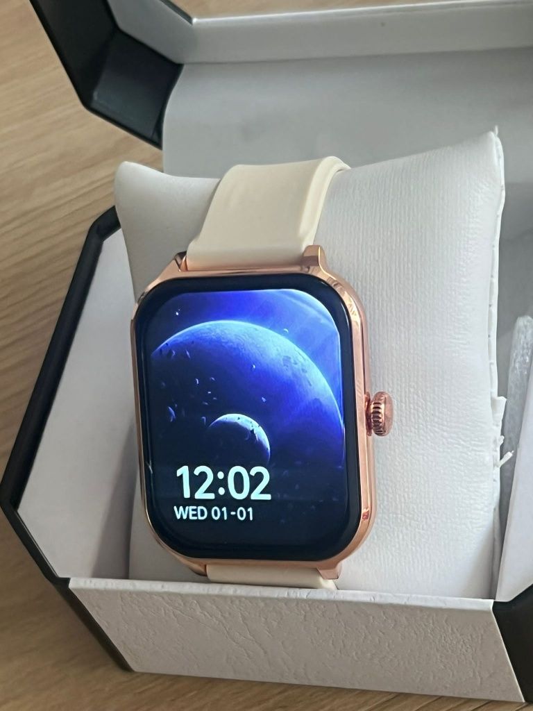 Smartwatch L16 z funkcją połączeń – duży ekran 2.01", wiele funkcji,