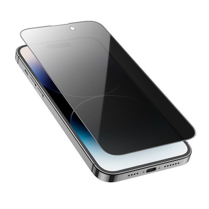 Hartowane szkło BF7 Diamond Full Screen Anti-spy do Iphone 15 Pro Max