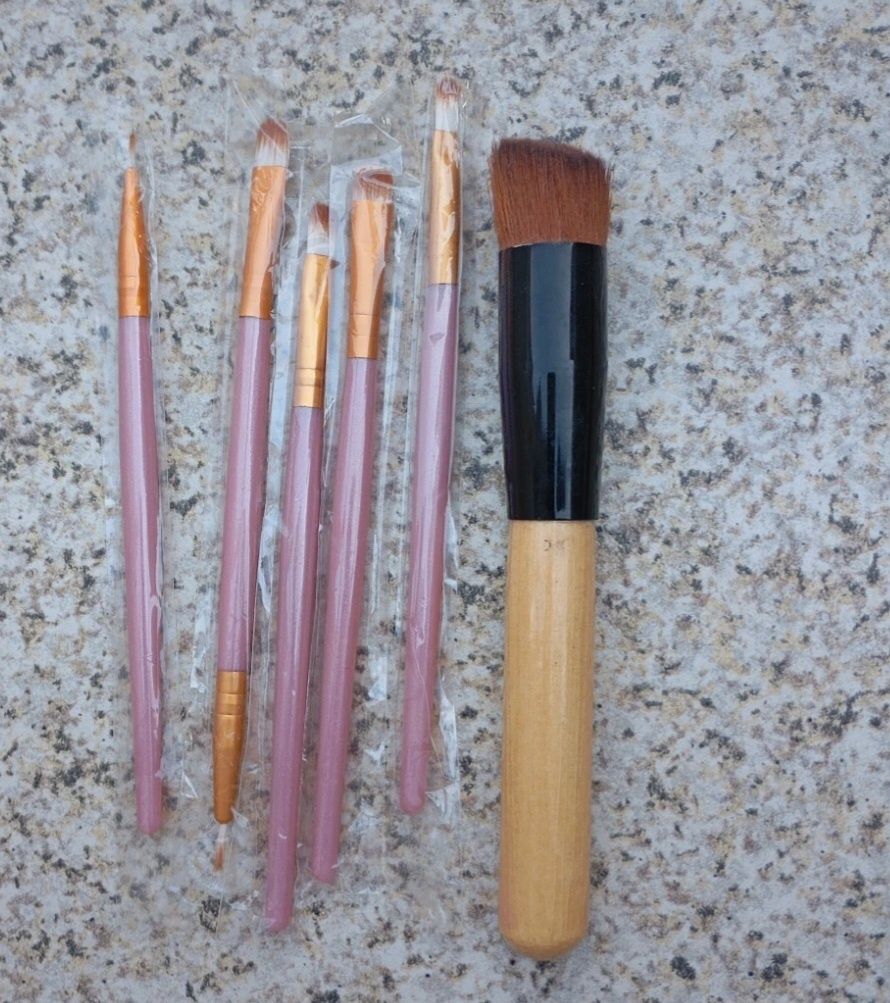 Pinceis de maquilhagem