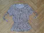 Bluzka z falbankami h&m 38