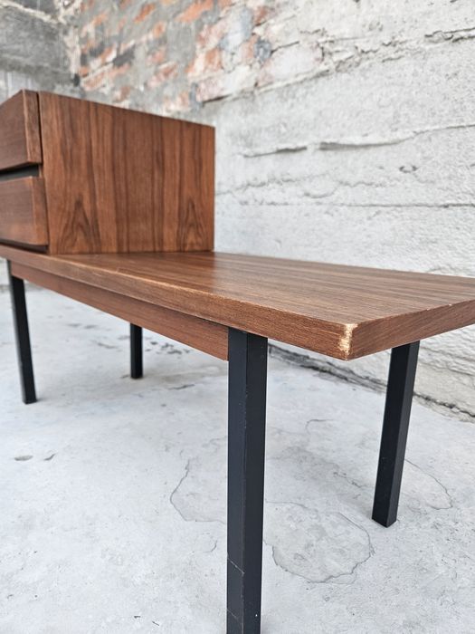 Ławka szafka pod lustro vintage ława mcm retro garderoba