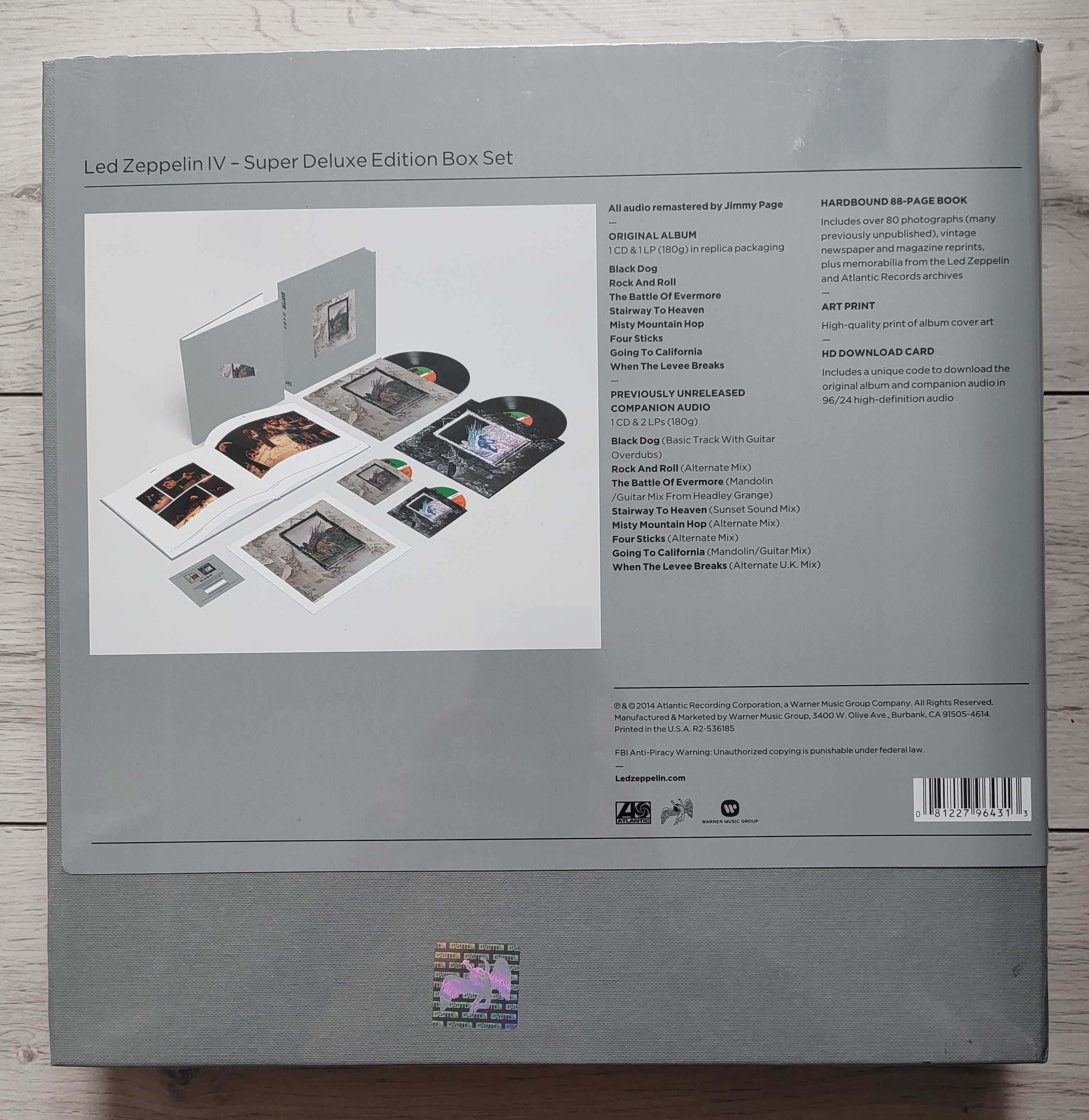 Led Zeppelin - Led Zeppelin IV (Deluxe Box Set 2 LP + 2 CD)