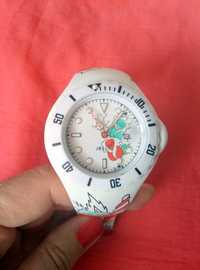 Часы Toy Watch Jelly оригинал белые с авторским рисунком на браслете