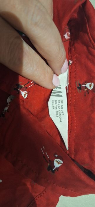 Koszula i bluzka świąteczna