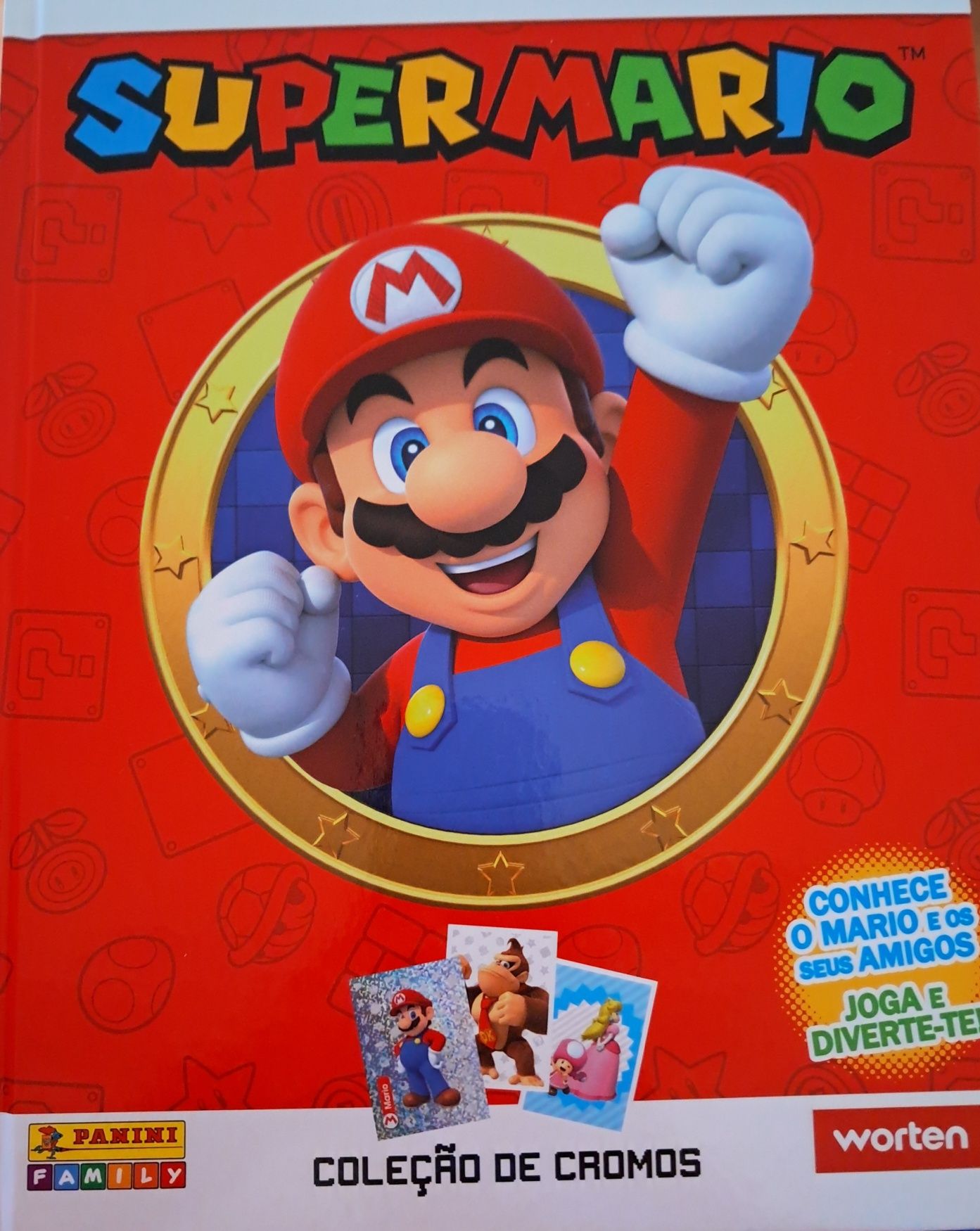 Troco cromos do Super Mario