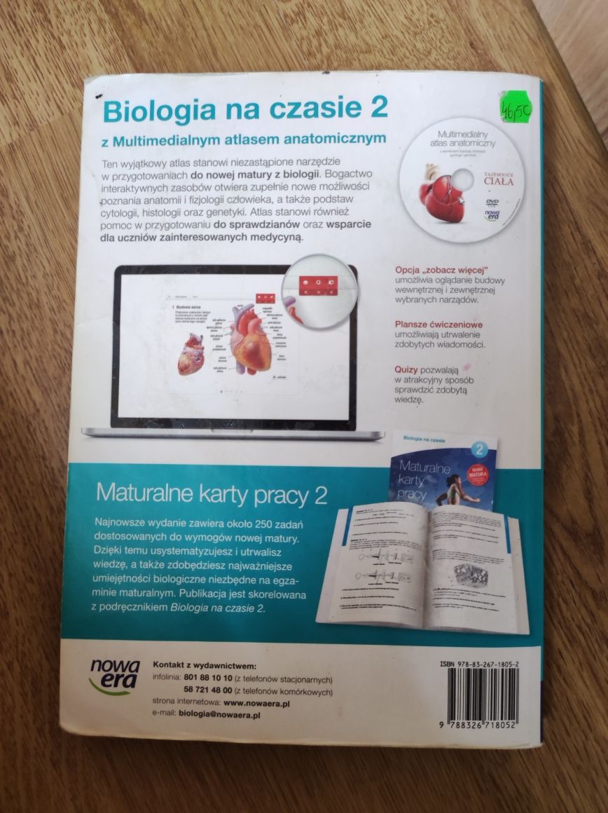 Biologia na czasie 2 zakres rozszerzony