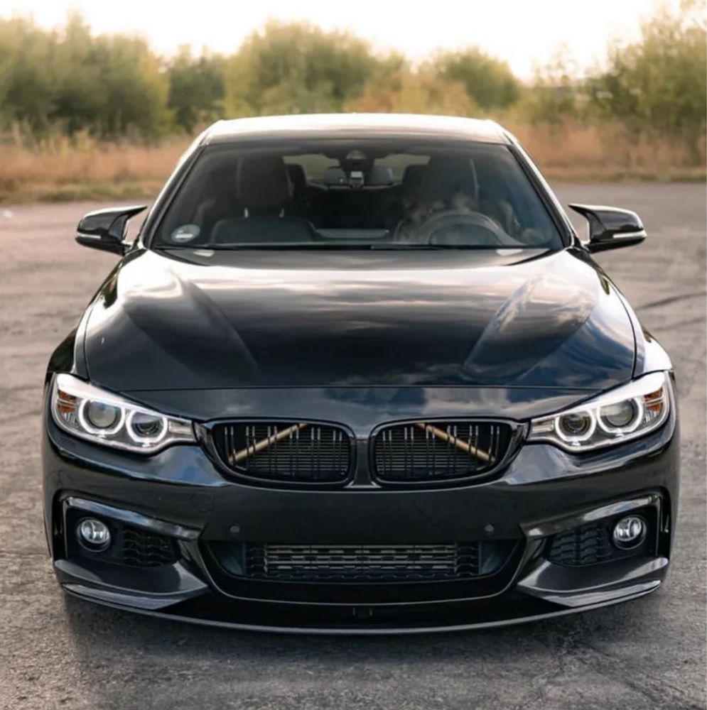 Губа диффузор на передній бампер BMW 4 f32 f33 f36