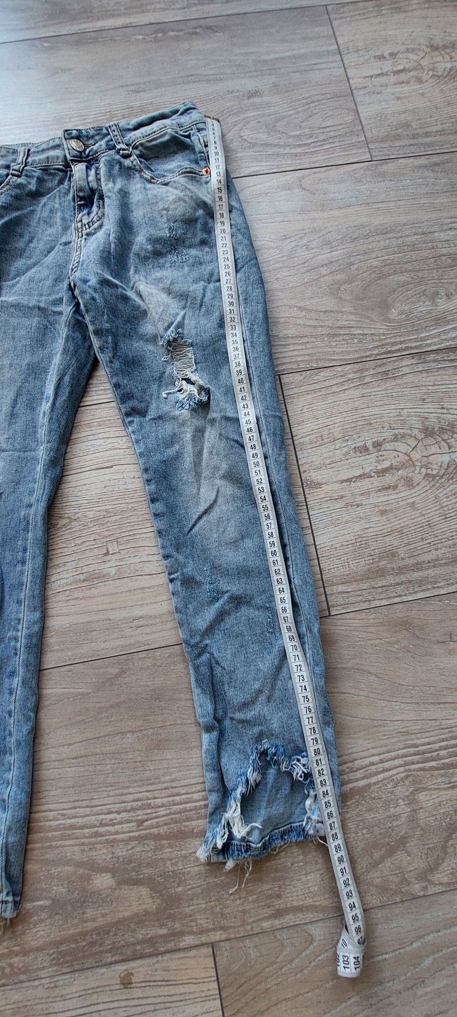Spodnie jeansowe rozm. Xs