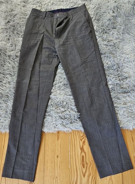 Fato Masssimo Dutti cinzento -  Regular Fit