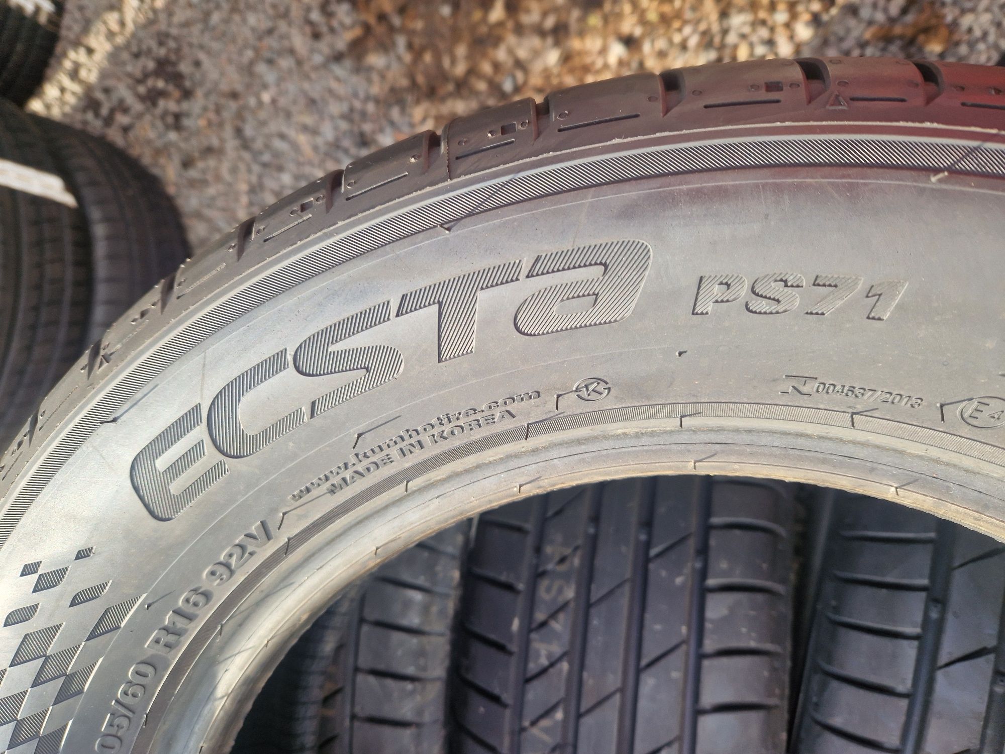 4 nowe demo opony 205/60/16 Kumho Ecsta PS1