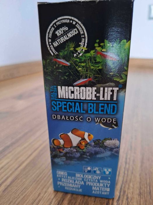 Uzdatniacz wody do akwarium MICROBE-LIFT Special blend około 100ml.
