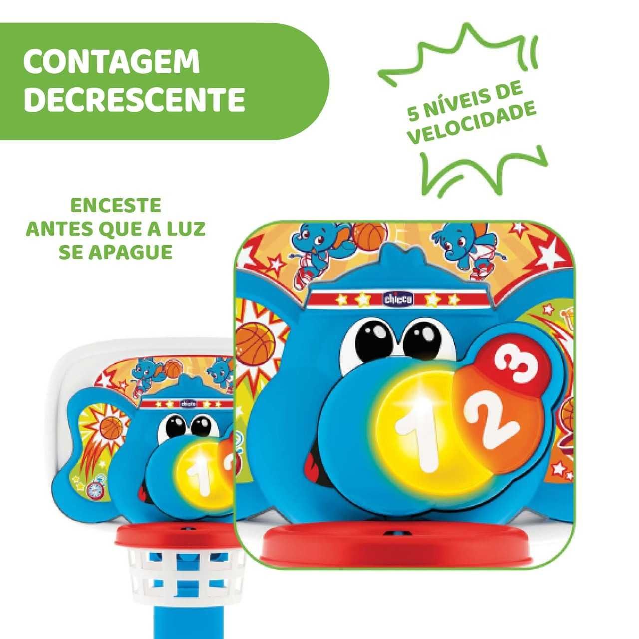 Chicco FUN BASKET 1 2 3 (desde os 18 meses a 5 anos)