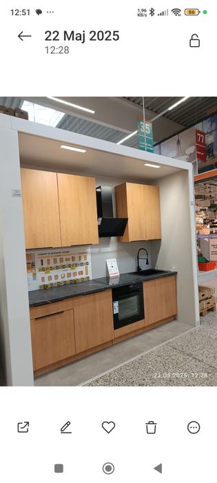 Meble kuchenne dąb beluno nowe