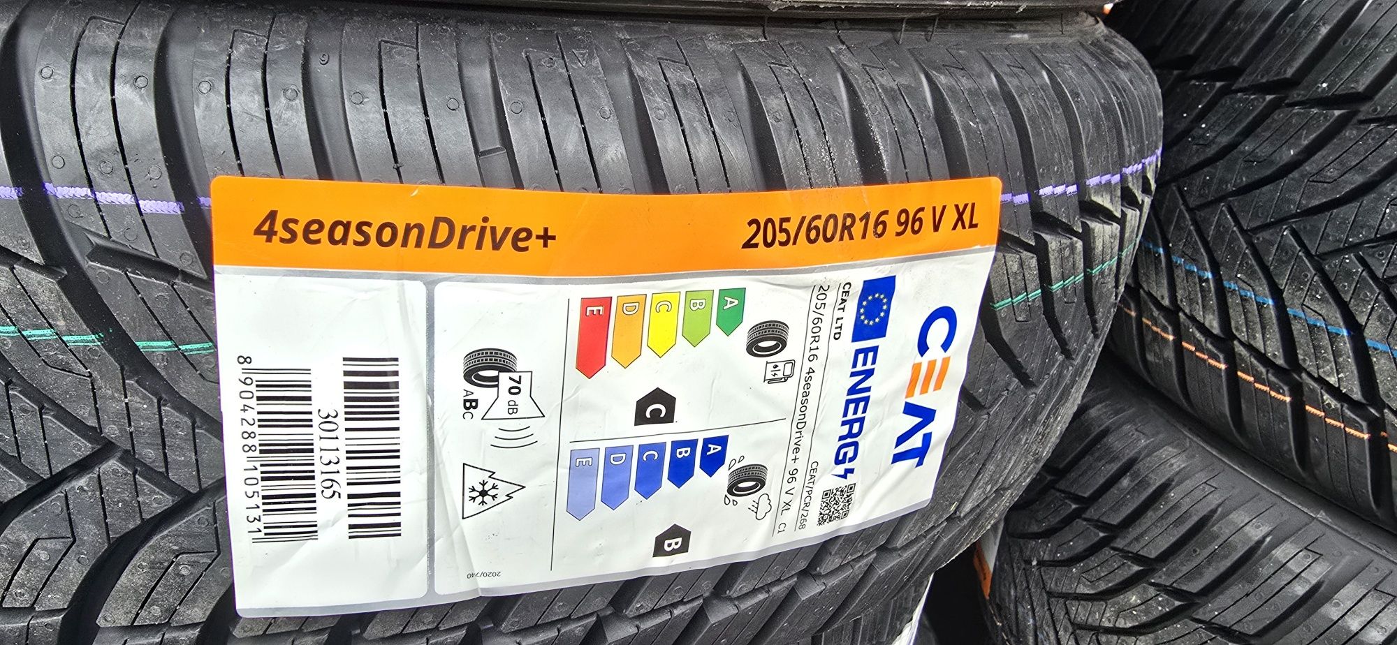 Opony wielosezonowe całoroczne 205/60/16 Ceat nowe 2024r