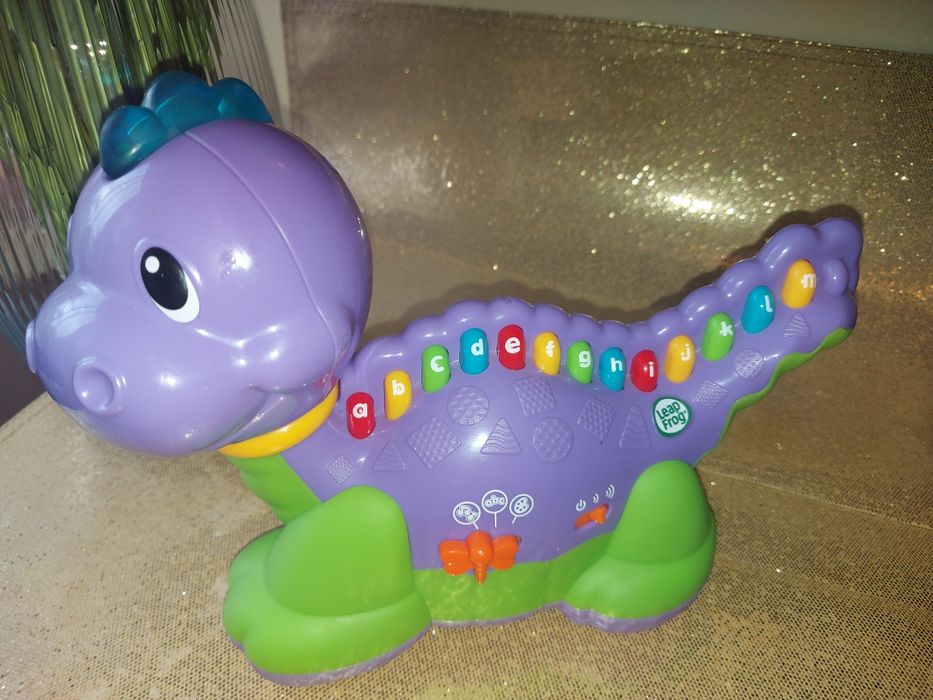 Leap Frog interaktywny edukacyjny dinozaur jęz ang dla 12-36