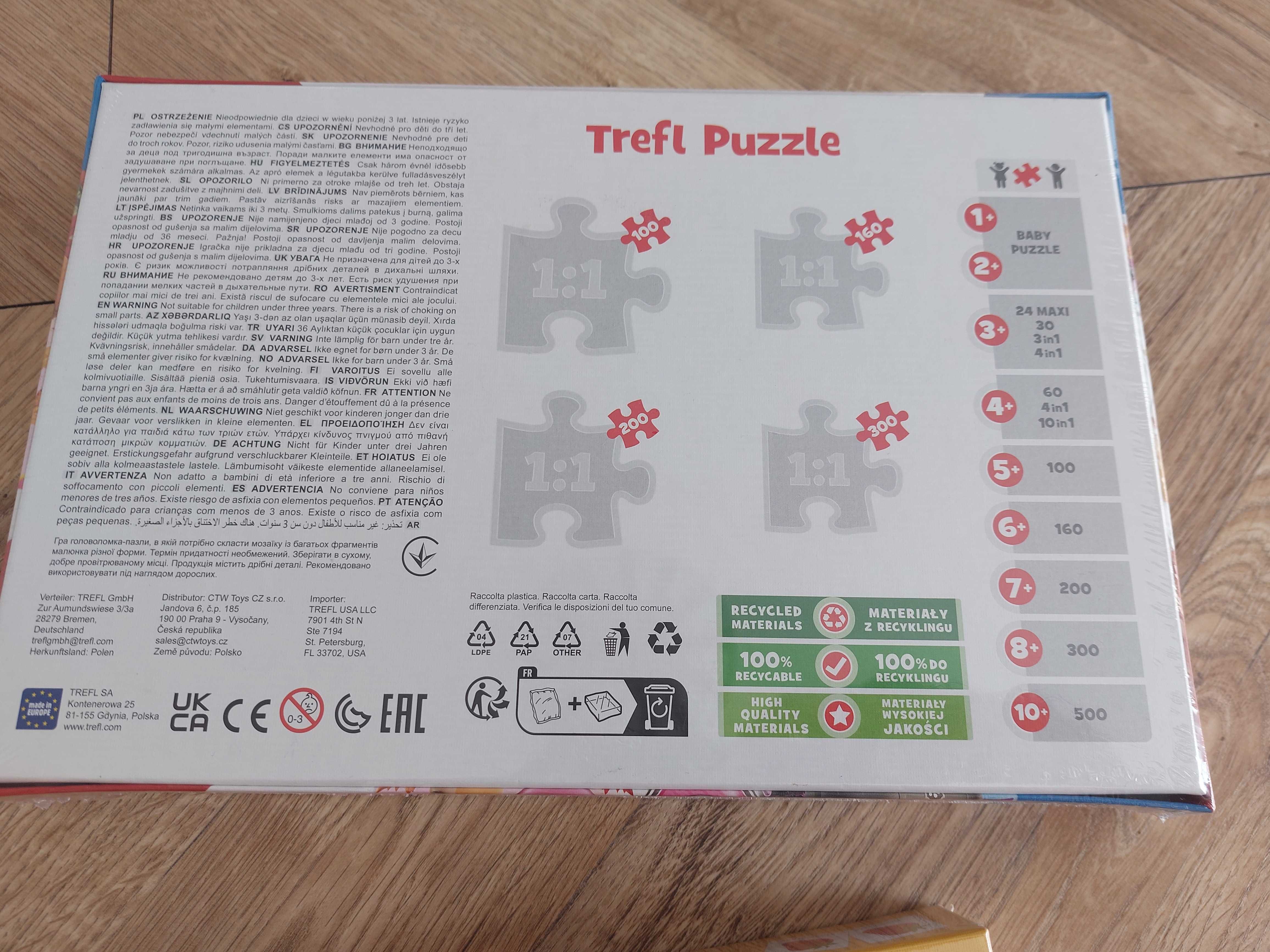 Nowy zestaw puzzli z Psim Patrolem i memory do nauki j. angielskiego