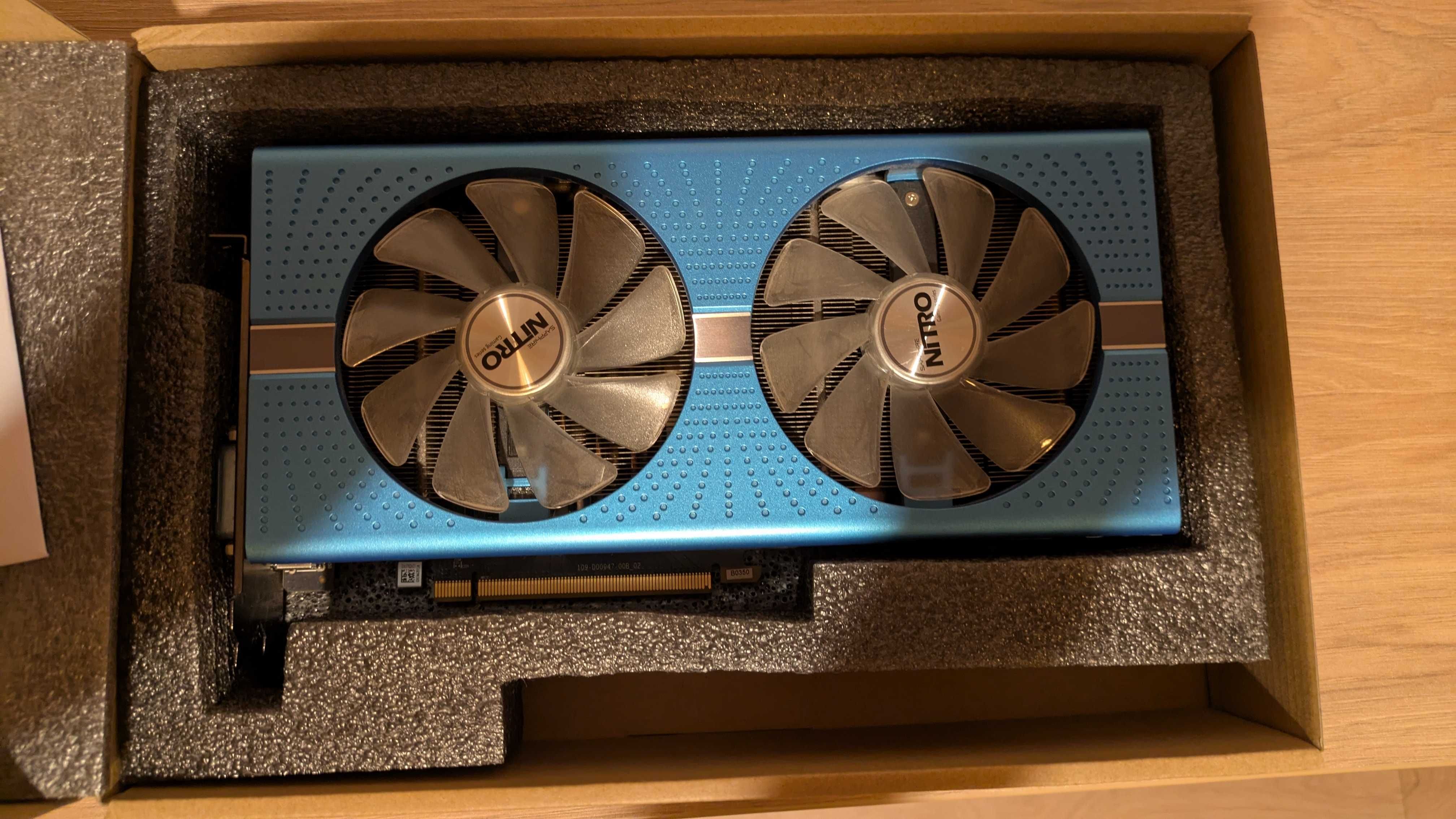 Sapphire Radeon rx580 nitro+ 8gb