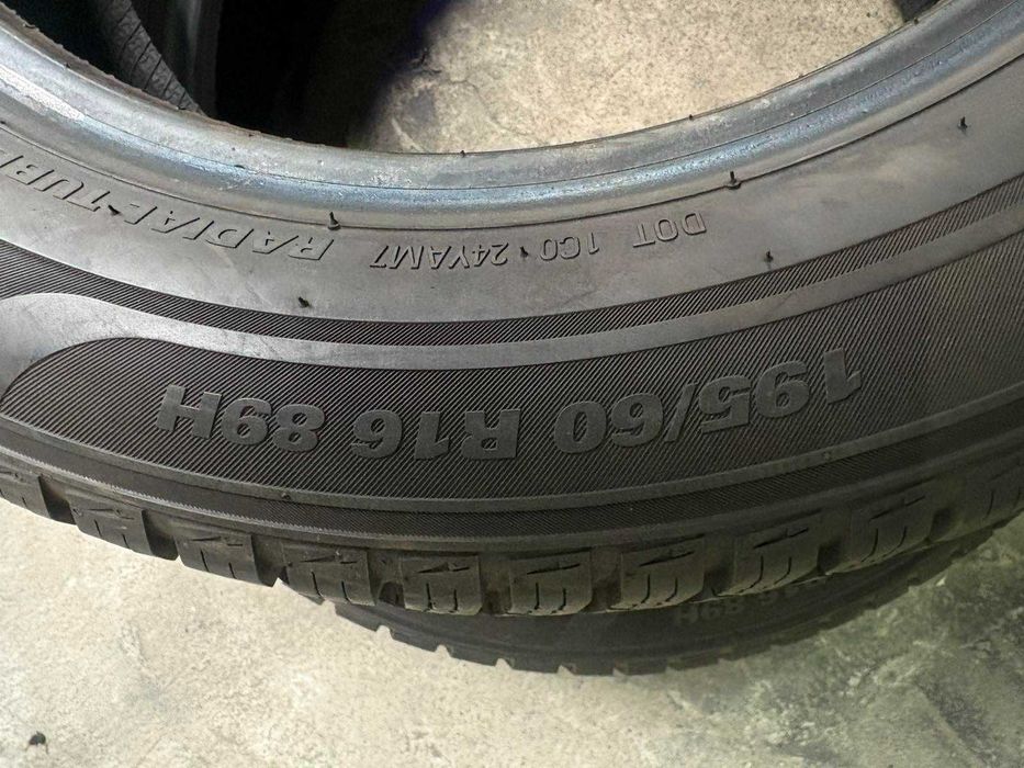 Шины 195/60 R16 Marshal пара зима 2024 (идеальное состояние) L7