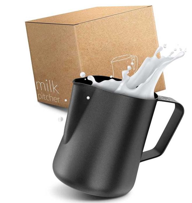 Dzbanek do  SPIENIANIA MLEKA z miarką KUBEK MLECZNIK 600ML 0,60L