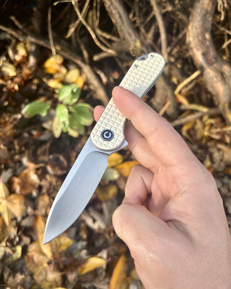 Ніж на EDC Civivi Elementum Frag Pattern Ivory