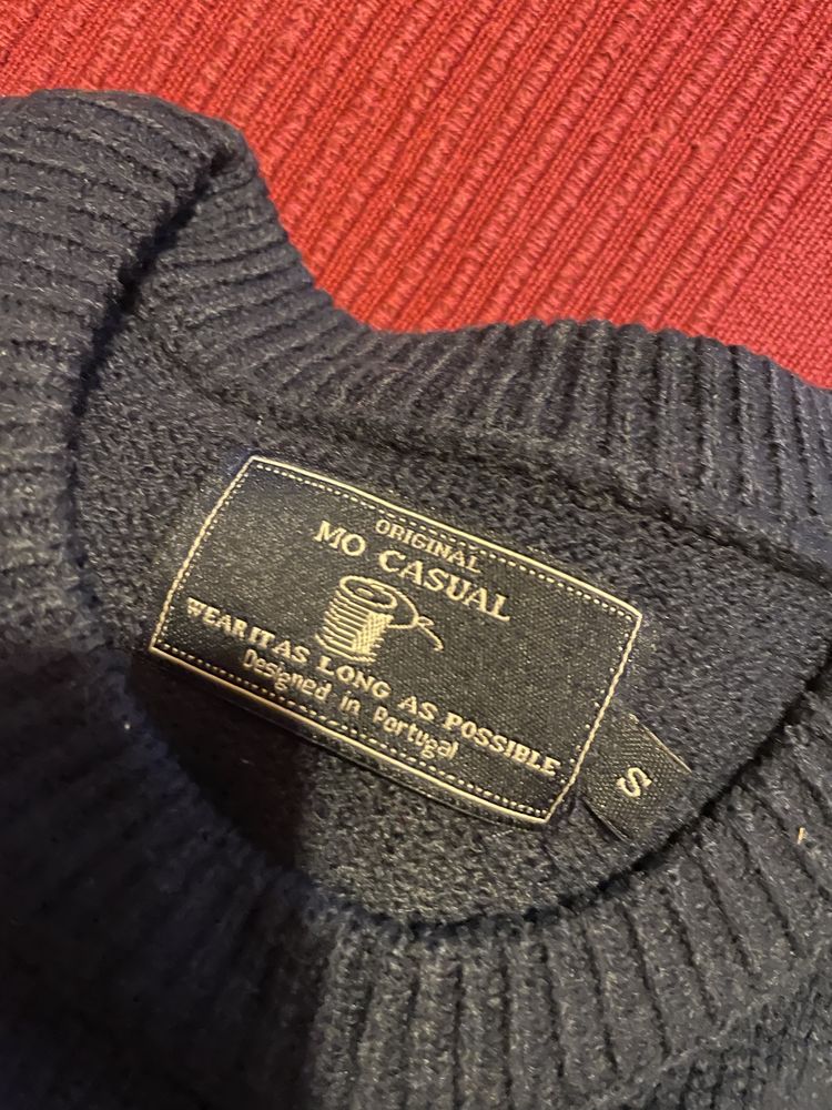 Camisola Natal azul