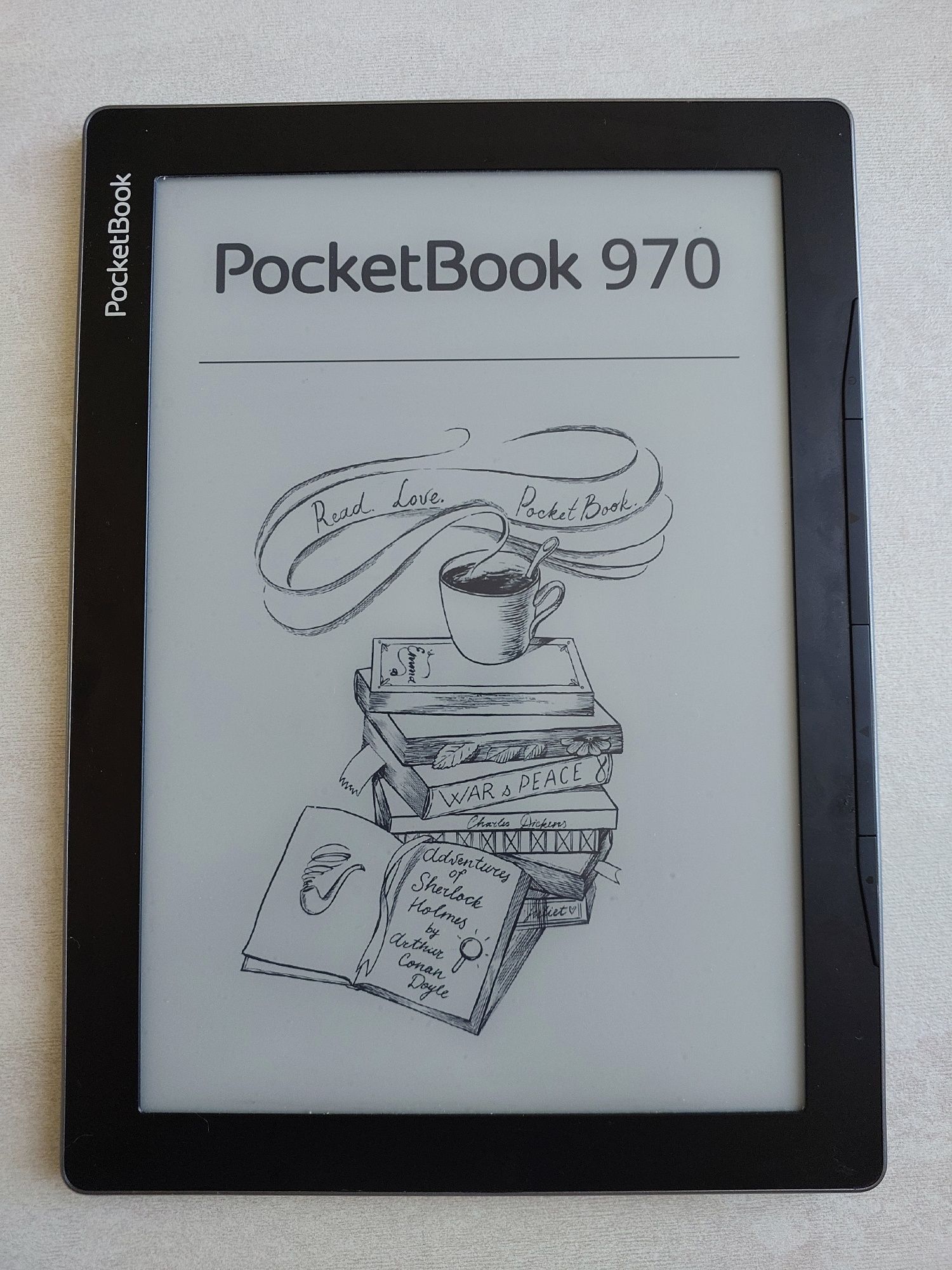 Електронна книга PocketBook 970 з оригінальним чохлом