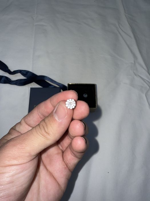 Brincos oro vivo prata