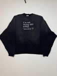 Світшот Vetements Not doing thit today Washed худі