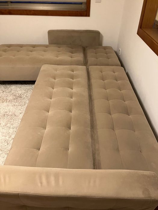 Sofá-cama em bom estado